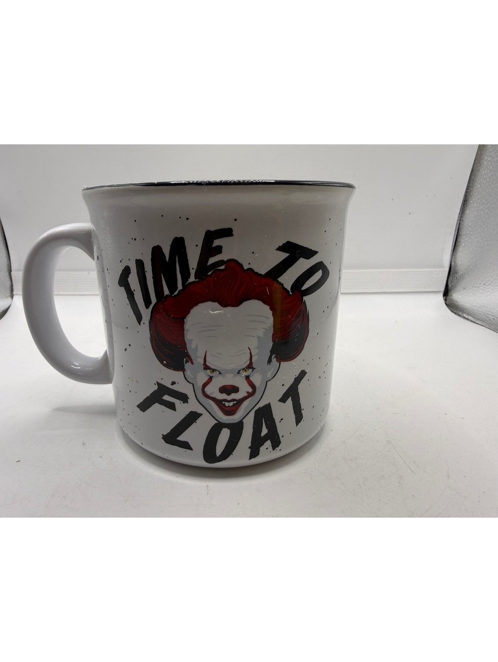 IT Chapter Two Pennywise Time to Float 20oz Ceramic Coffee Mug Silver Buffalo